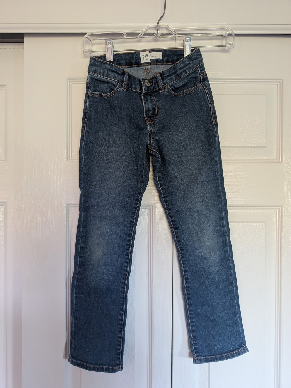 GAPKids Girls Straight-Leg Jeans - Medium Wash Blue
